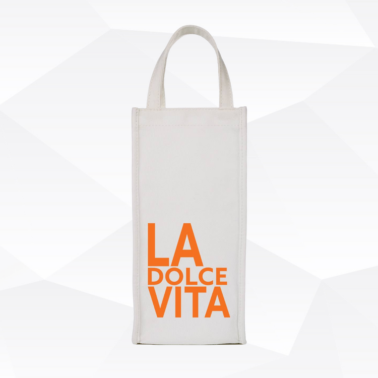 LA DOLCE VITA- Canvas Bag