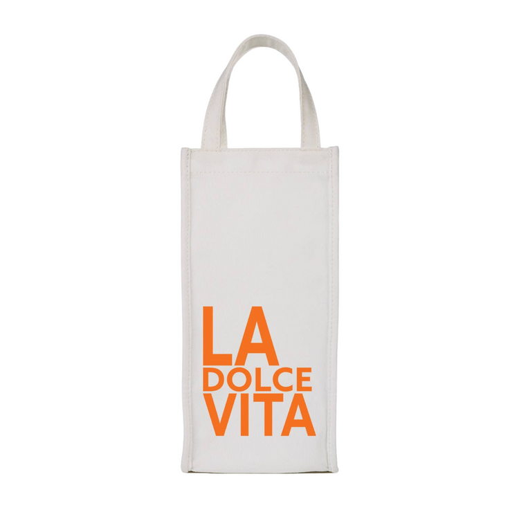 LA DOLCE VITA- Canvas Bag