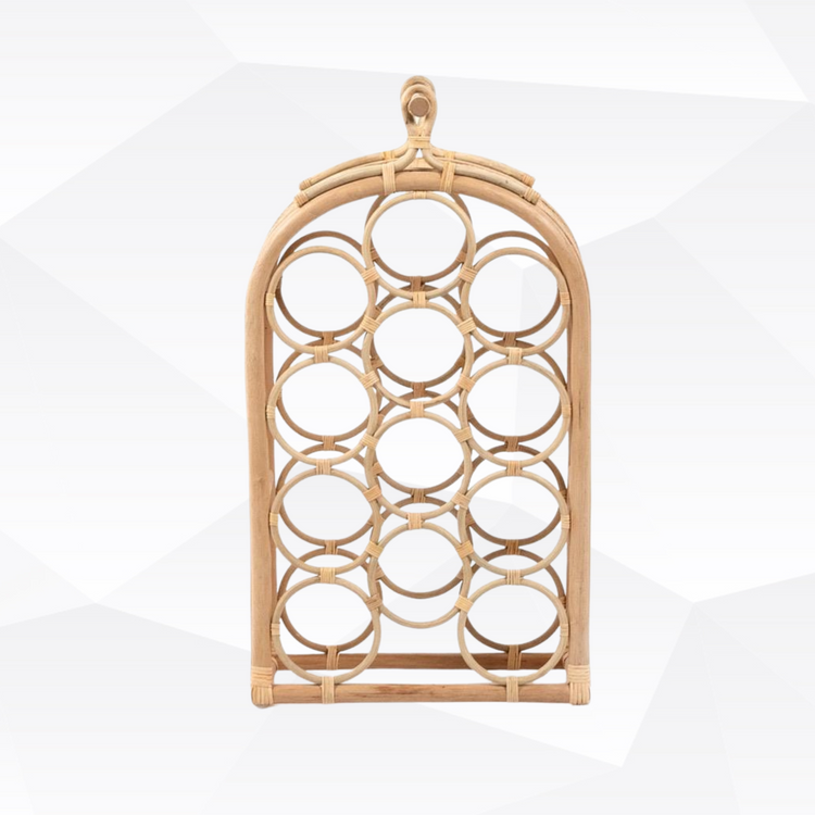 Rattan Wine Rack (limited Edition)