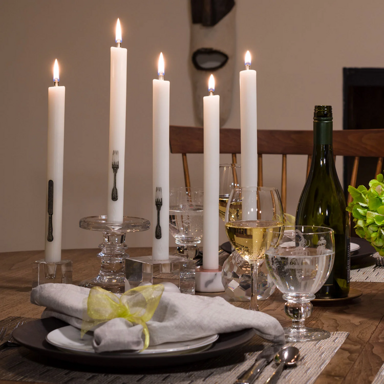 Oil-Burning Dinner Candle