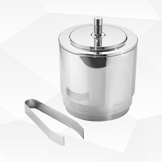 Manhattan Ice Bucket with Tongs