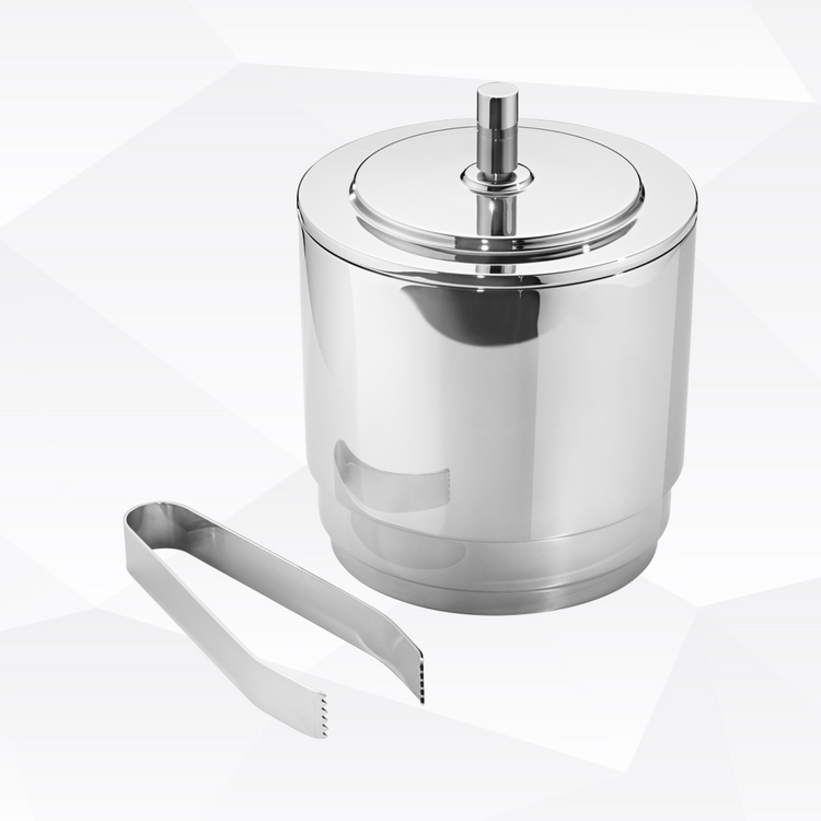 Manhattan Ice Bucket with Tongs