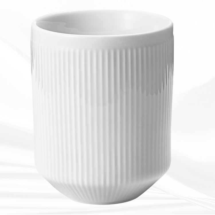 (Set 2)Thermo Mug White Porcelain