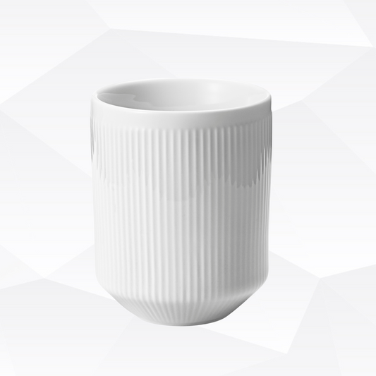 (Set 2)Thermo Mug White Porcelain