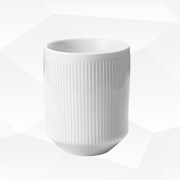 (Set 2)Thermo Mug White Porcelain