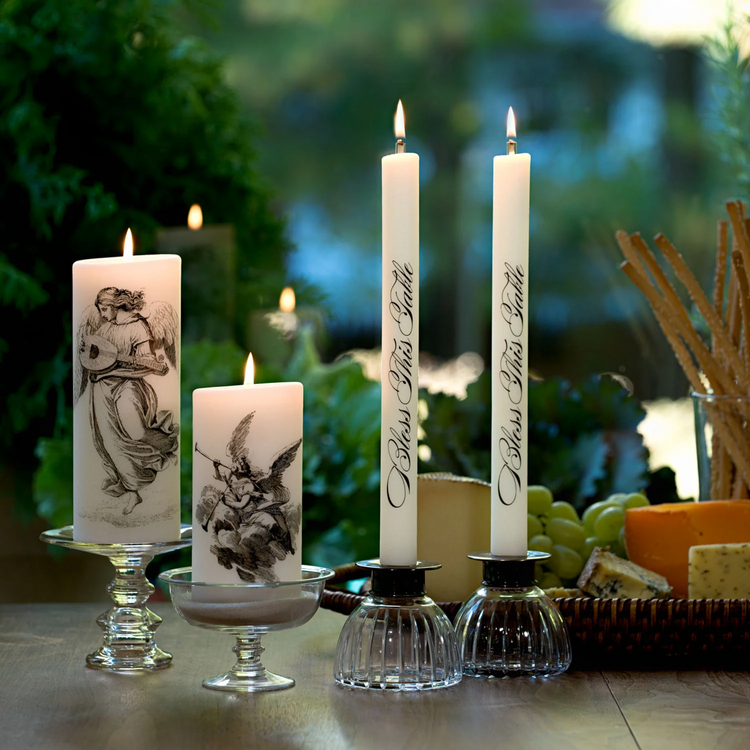 Oil-Burning Dinner Candle