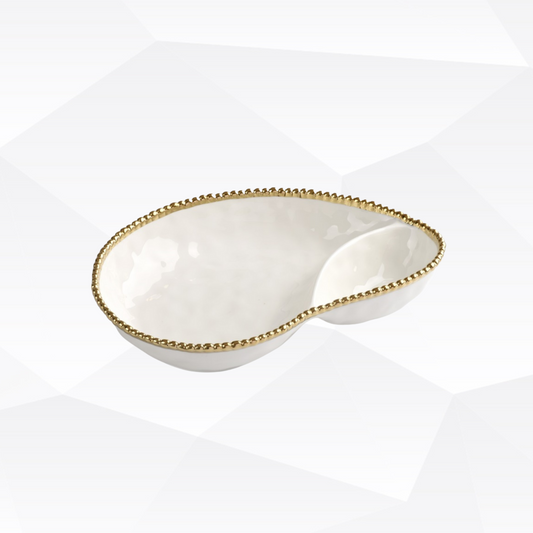 2 Section Serving Piece