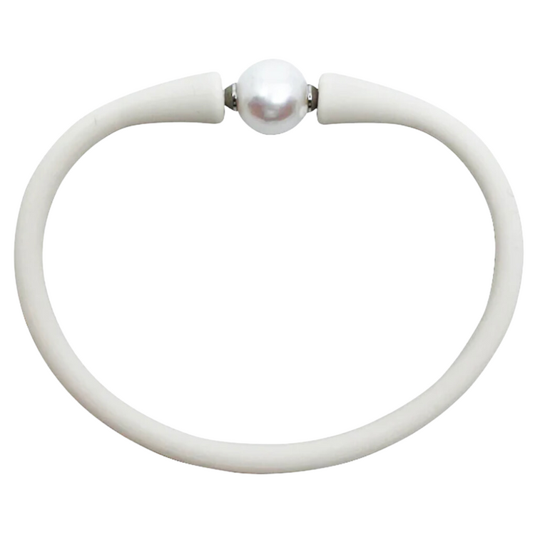 White/White Pearl Bracelet