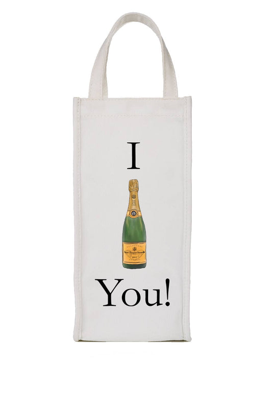 Wine Bag - I Vueve You