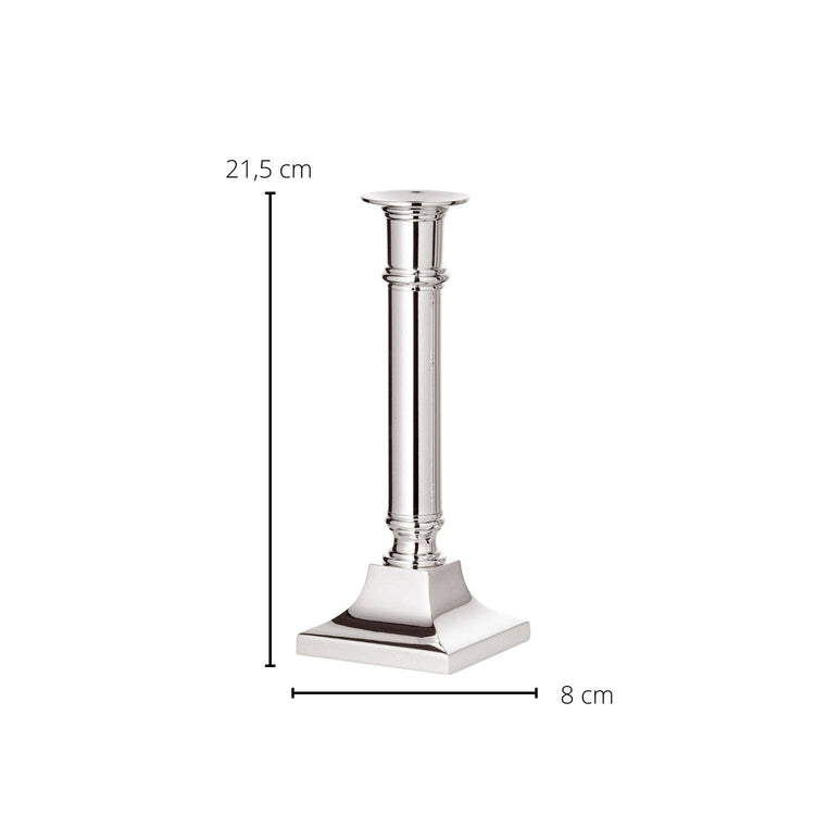 Candelabrum Candle Holder Kent,  Silver-Plated, Height 21 cm