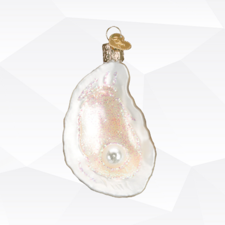 Oyster W/ Pearl Ornament