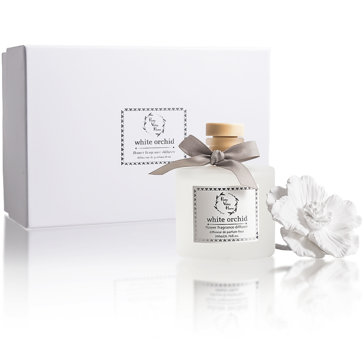 White Jasmine-Green Diffuser Set