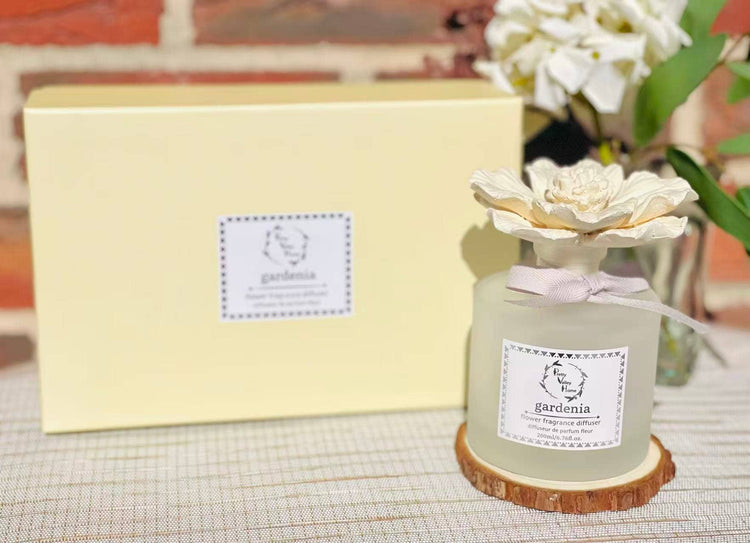 Gardenia  Diffuser Set