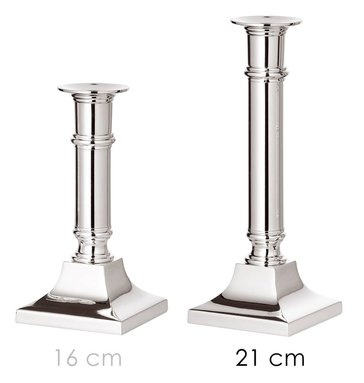 Candelabrum Candle Holder Kent,  Silver-Plated, Height 21 cm