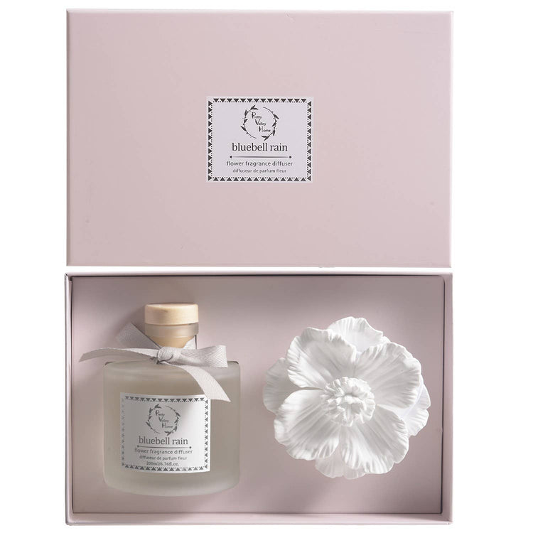 White Jasmine-Green Diffuser Set