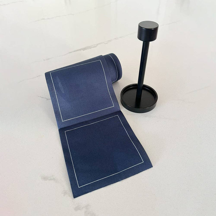 Black Matte Cocktail Napkin Stand