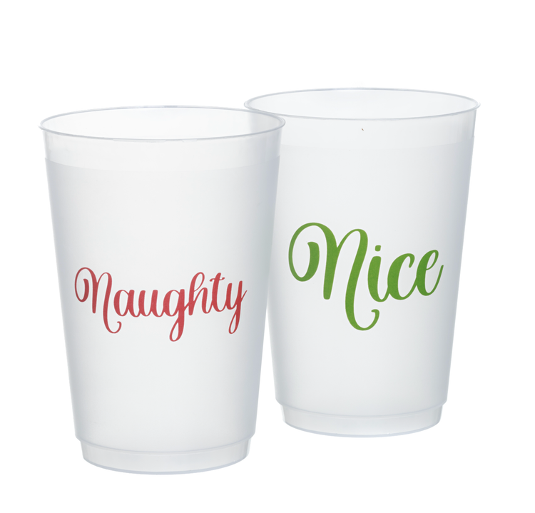 Naughty/Nice Roadie Cups