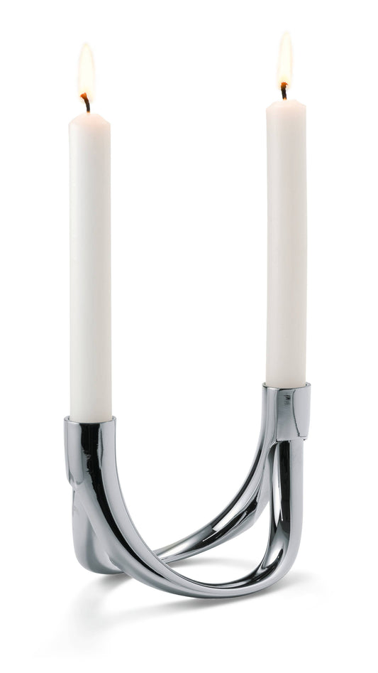 Bow 2 pcs candle holder