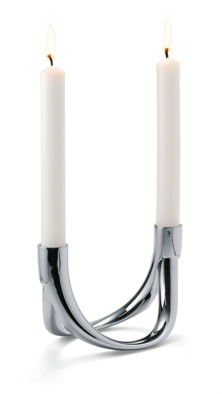 Bow 2 pcs candle holder