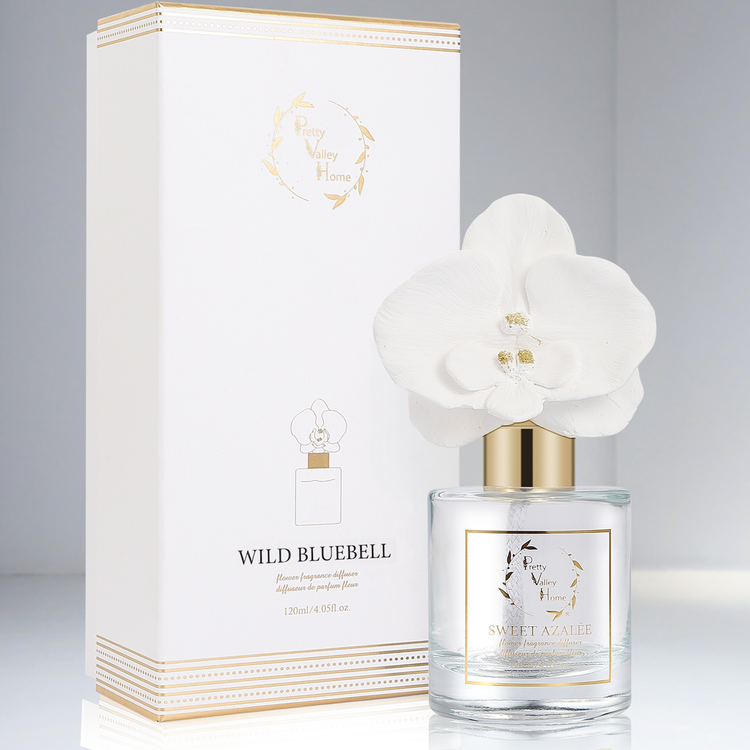 Wild Bluebell-Orchid Flower Diffuser Gift Set