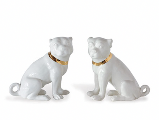 Pugs 24k Gold Collars (Pair)