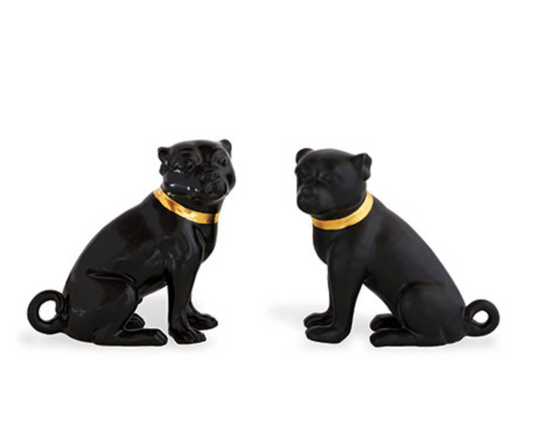 Pugs 24k Gold Collars (Pair)