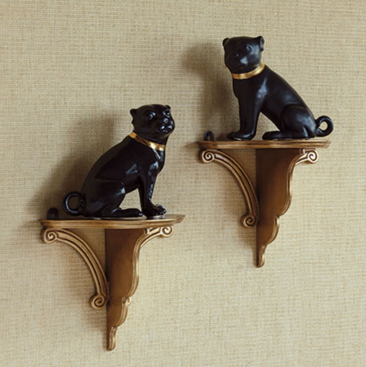 Pugs 24k Gold Collars (Pair)