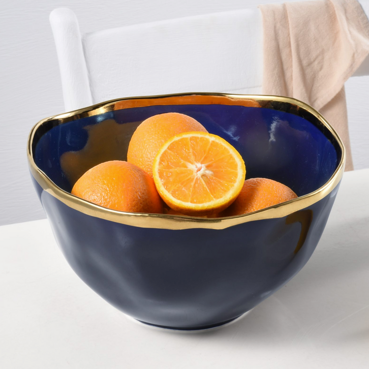 Cobalt Blue Oversized Serving