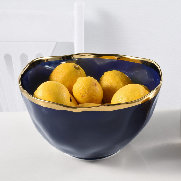 Cobalt Blue Oversized Serving