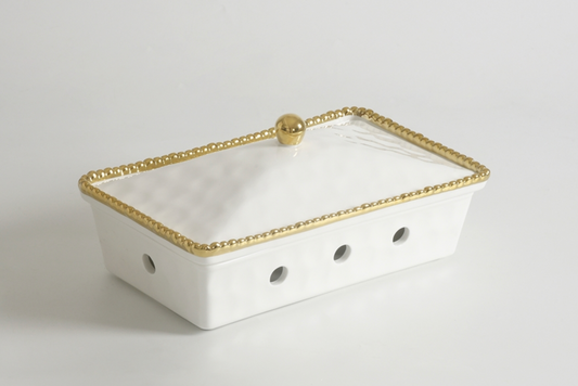 Gold Rectangular Chafing Dish