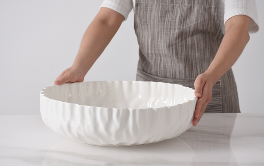 XL Tux Ruffle Bowl