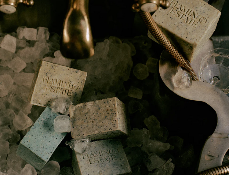 Exfoliating Peppermint Soap