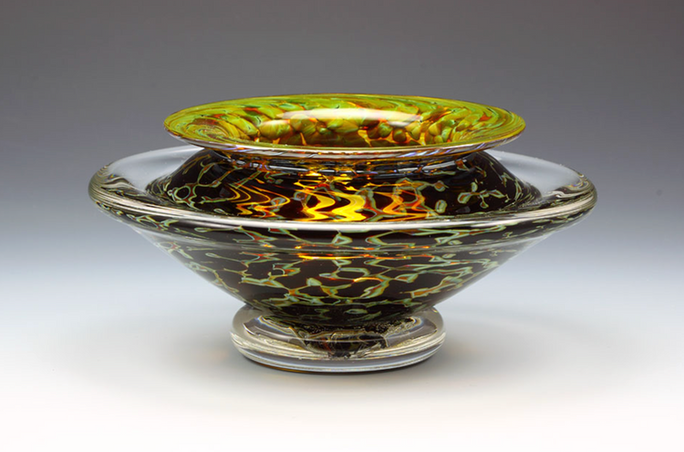 (M) Eclipse Noir Jardin Bowl