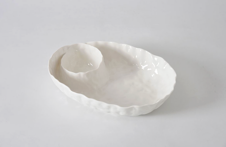 Oval Chip & Dip