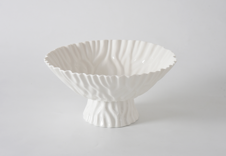 Ripple Pedestal Bowl