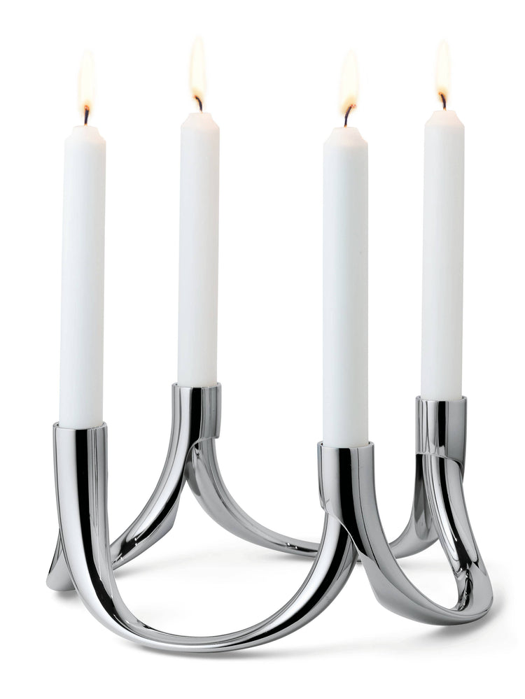Bow 2 pcs candle holder