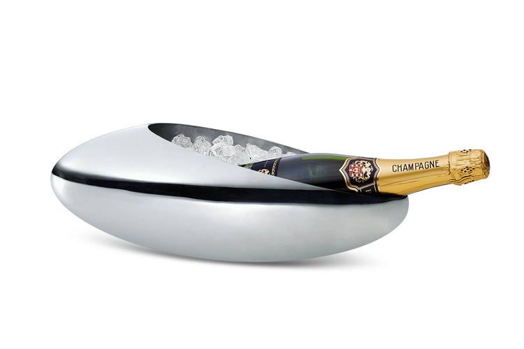 Cocoon Champagne Cooler + Tulip Vase
