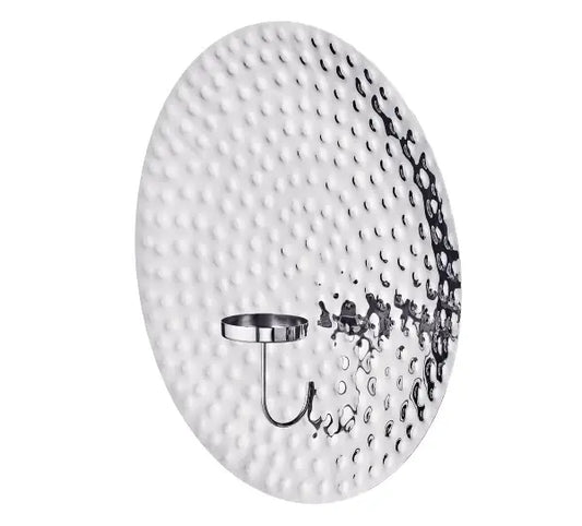 Hammered Silver Wall Sconce 18.5"