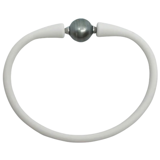 White/Black Pearl Bracelet