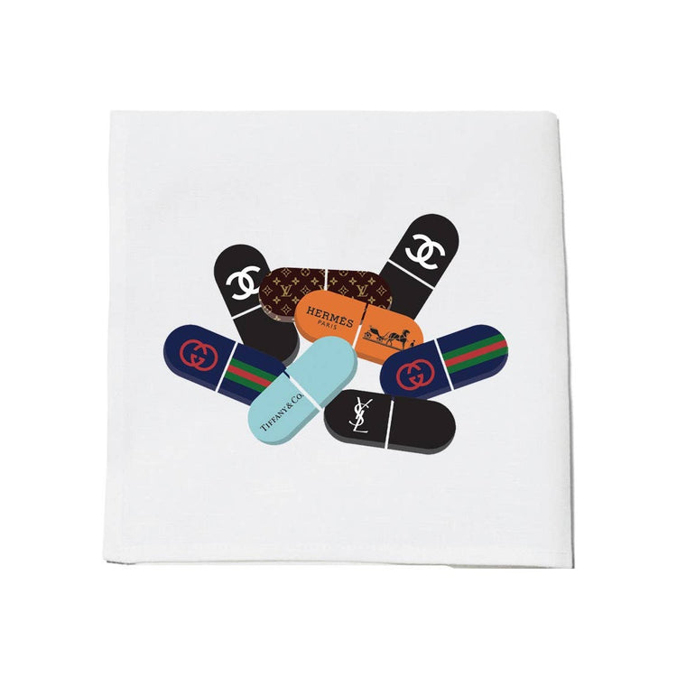 Designer Pills-Cocktail Napkins (Set of 4)