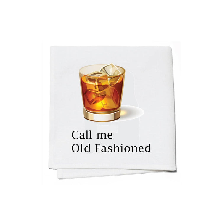 Cocktail Napkins - Call Me Old Fashioned- Set (4)